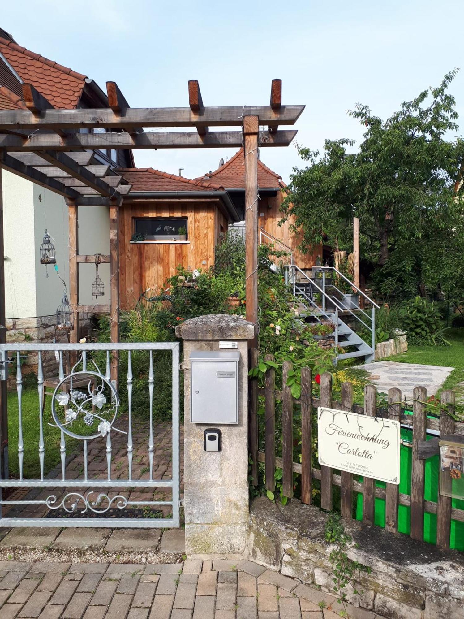 Ferienwohnung Carlotta Freyburg Exterior foto